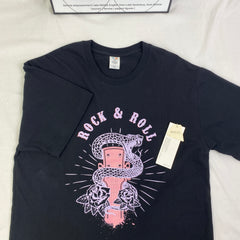 Short-sleeved T-shirt set, loose and casual style