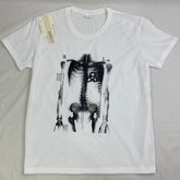 X-ray Bone Print Black and White T-Shirt