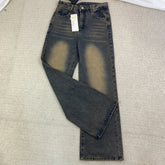 Wide-leg, stretchy and loose fit jeans