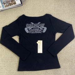 American-style high street long-sleeved shirt