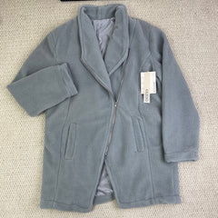 Down and fleece pullover jacket