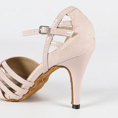 Women's Leatherette Customized Heel Latin Shoes Salsa Shoes Ballroom Dance Shoes