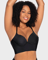Seamless Deep V Backless Bra