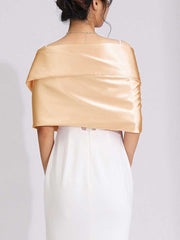 Elegant Party Shawl �Silver, Black & Gold Wrap Options