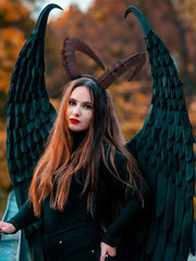 Succubus Demon Horns Headband for Role Playing