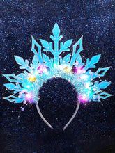 Beaded Snowflake LED Hair Accessory