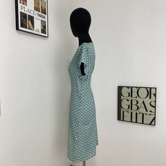 3D Floral Print Loose Dress