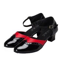 Women's Leatherette 5cm/6cm Heels Ballroom Swing Dance Shoes Character Shoes