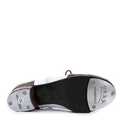 Unisex Real Leather 3cm Heel Tap Dance Shoes
