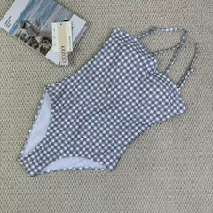 Light and fresh see-through swimming suit