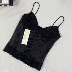 Backless strapless top without sleeves