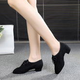 Women's Suede 3.5cm Heels Teaching & Practice Shoes Ballroom Dance Shoes