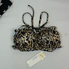 Strapless short skirt one-piece swimsuit