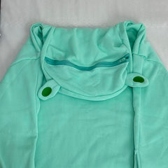 V-neck frog with designable hood