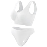 Breathable and comfortable sports bra set
