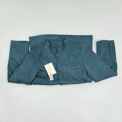 Casual suede blazer