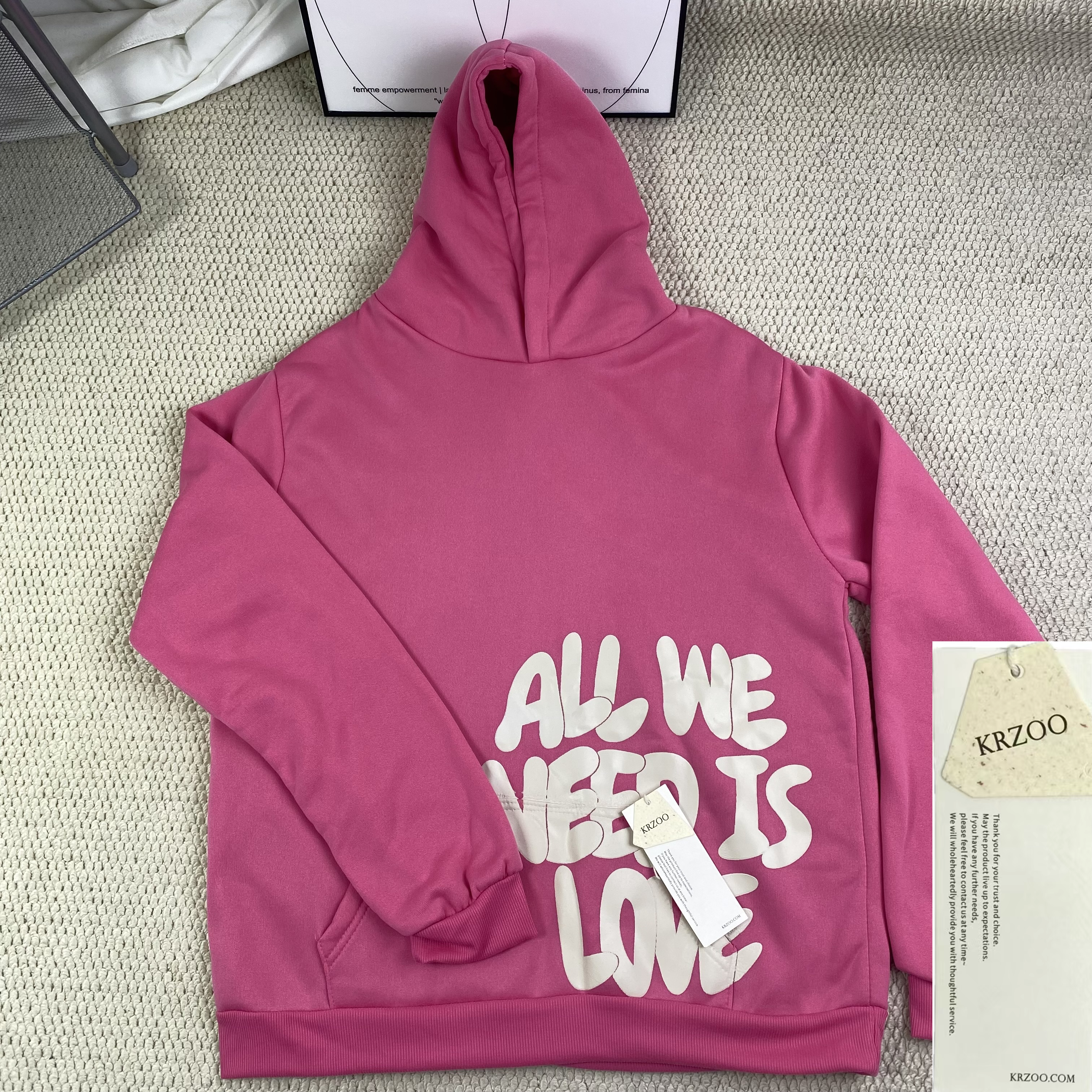 Y2K street hooded sweatshirt