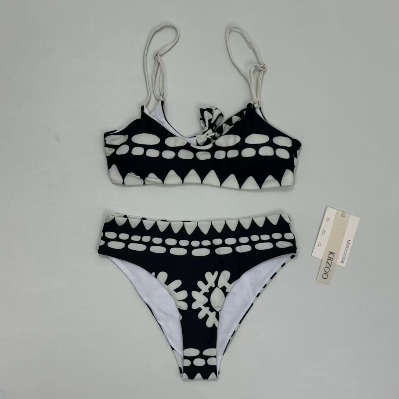 Bohemian print bikini set