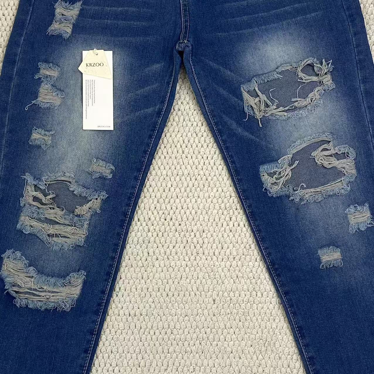 Hole-up skinny jeans