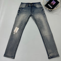Washable micro-flare stretch slim-fit jeans
