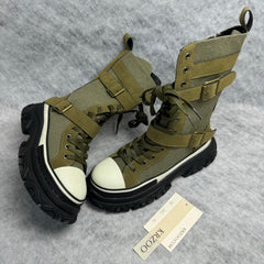 Workwear Knight Boots - High-top Shoes