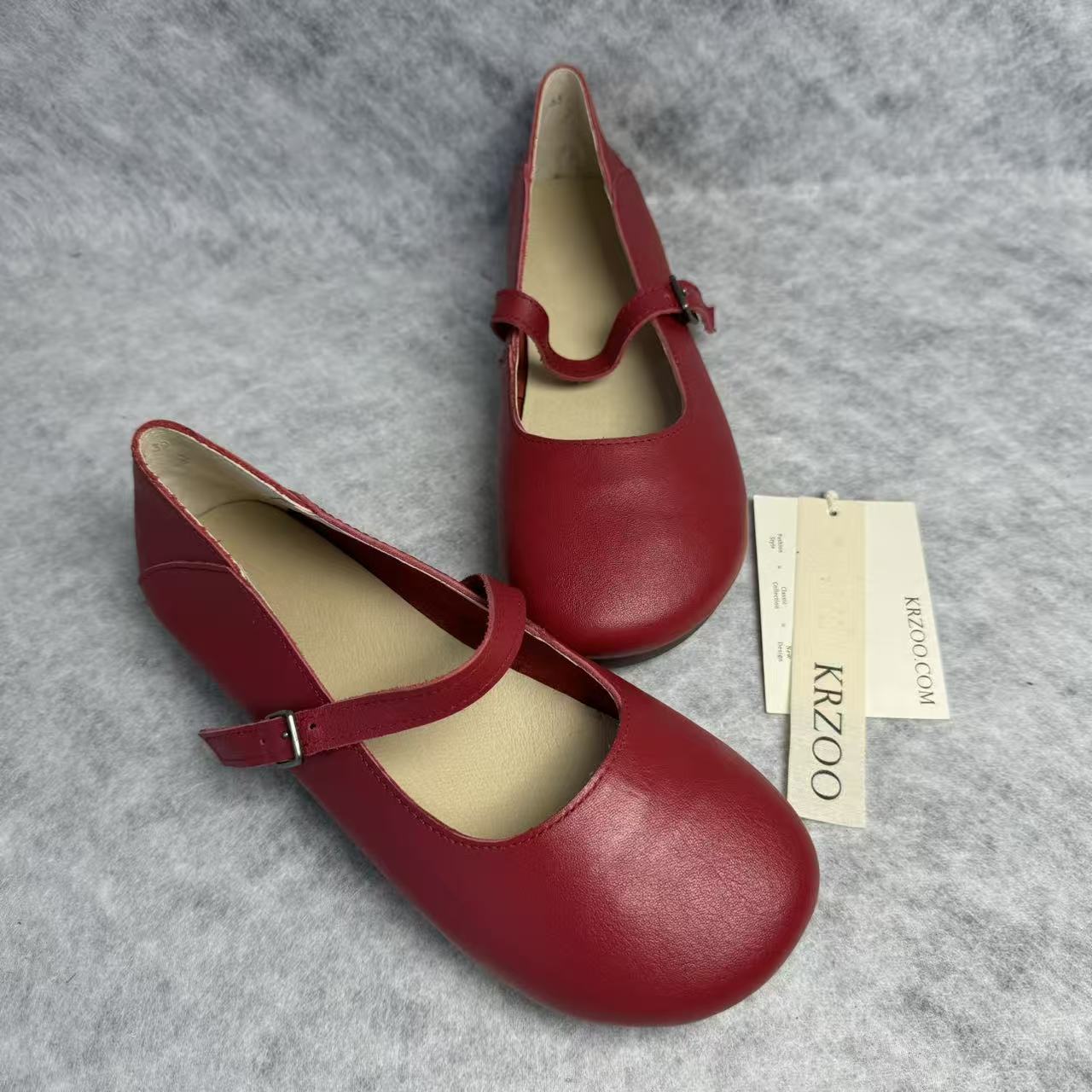 Soft leather upper cowhide shoes