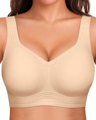 Comfortable Wireless Full Coverage Jelly Smoothing Bra