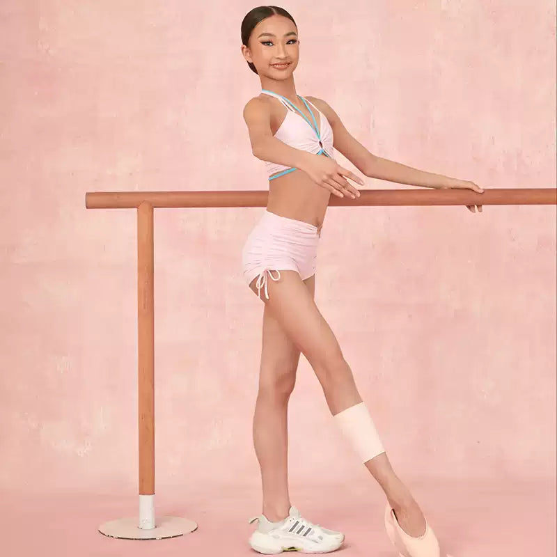 Girls Halter Tops Sleeveless Dance Practice Tops Dancewear