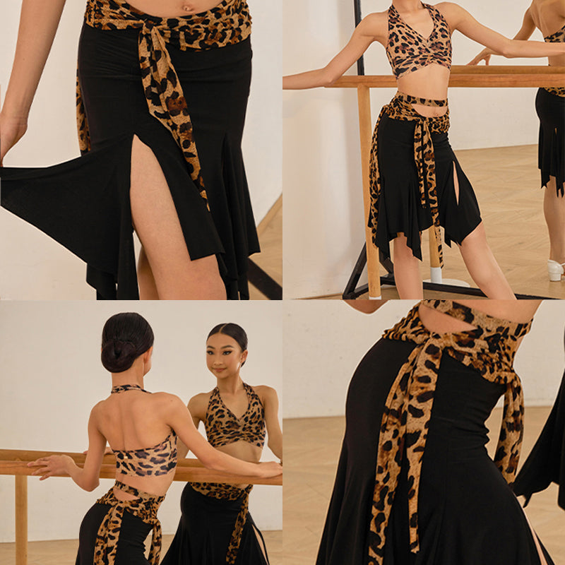 Girls Black Swing Dance Srts Practice Dancewear