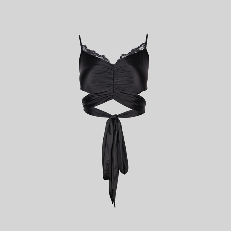 Women's Black Halter Tops Training Dance Tops DanceWear Dance Tops