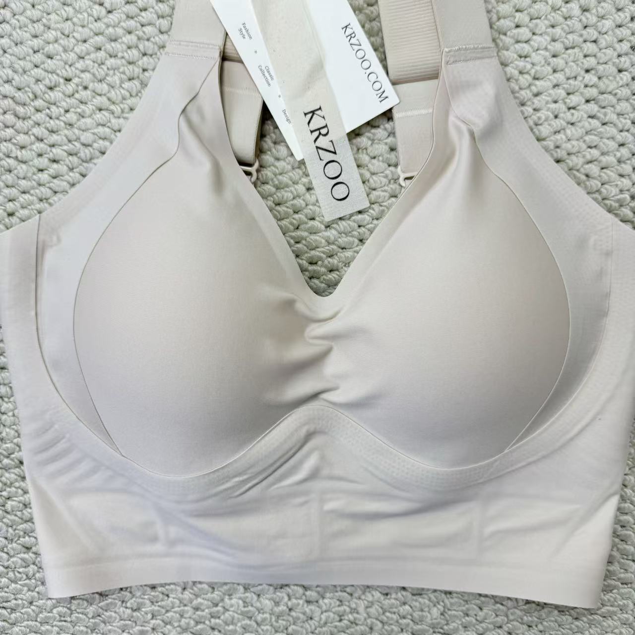 Silent Invisible Satin Bra