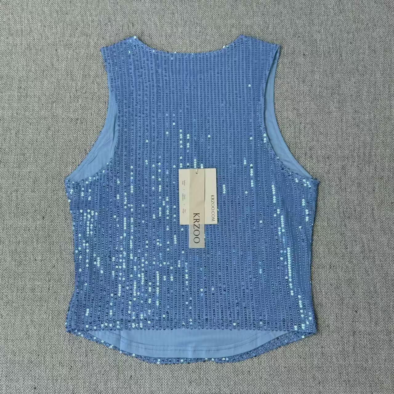 Shenxiang sequined vest
