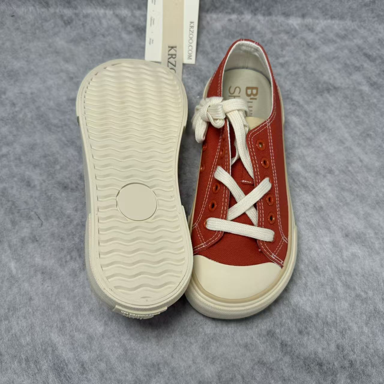 Canvas Mango Head Design Casual Shoes