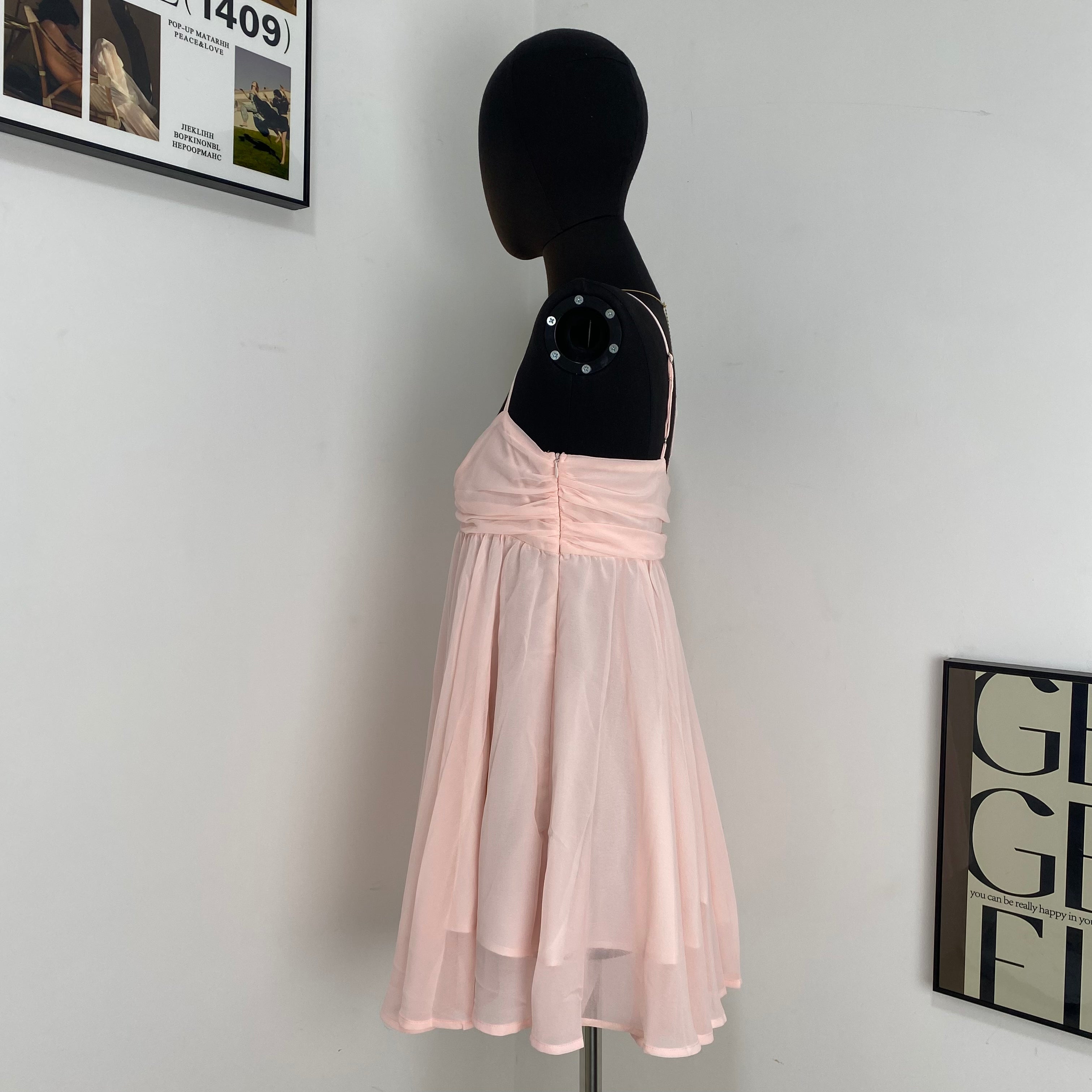 Pink Tulle Vacation Sundress