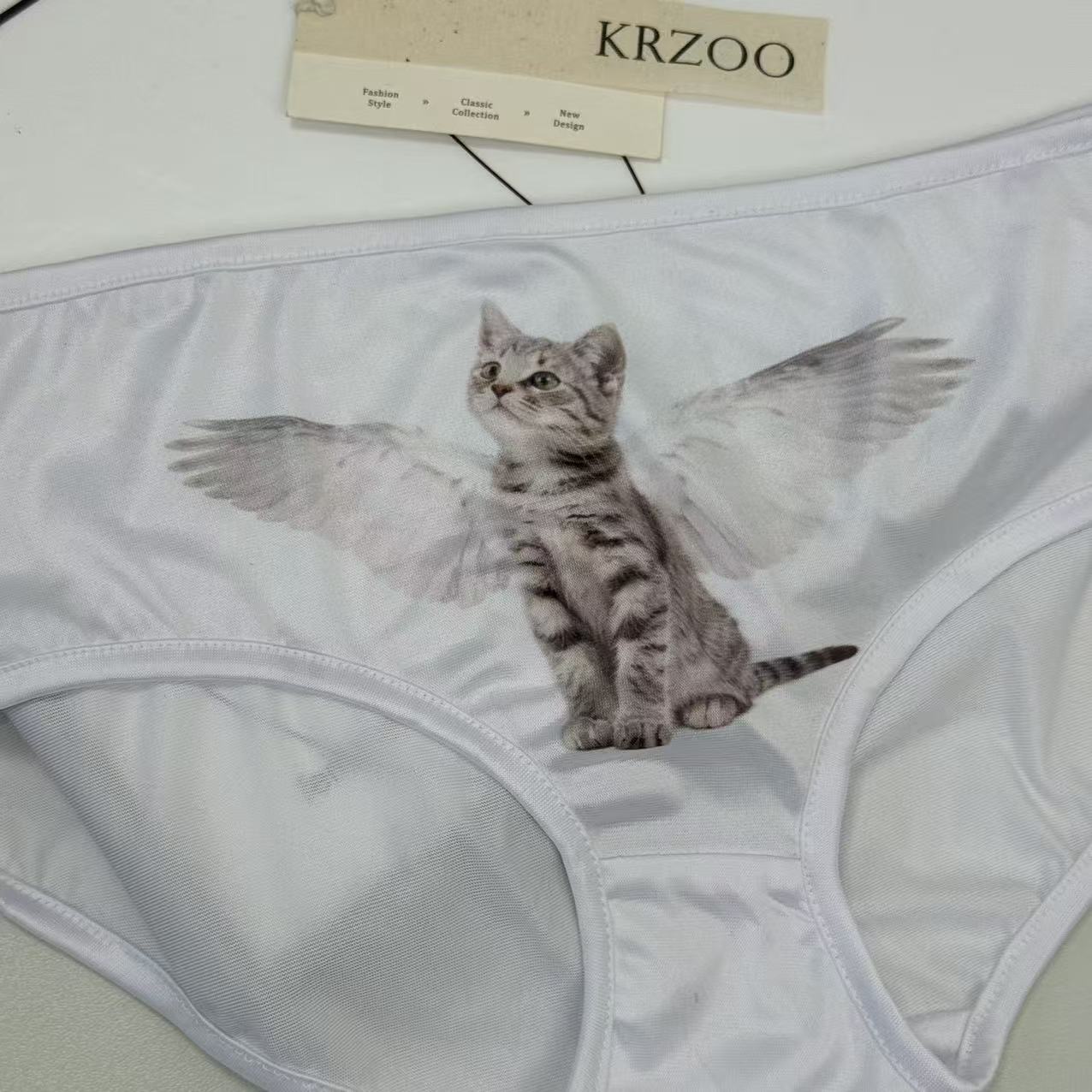 Cartoon-printed quick-drying underwear