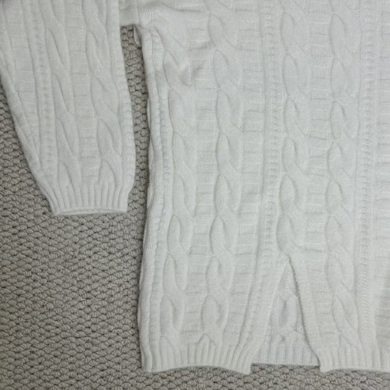 Lazy Style Cable Knit Pullover Sweater