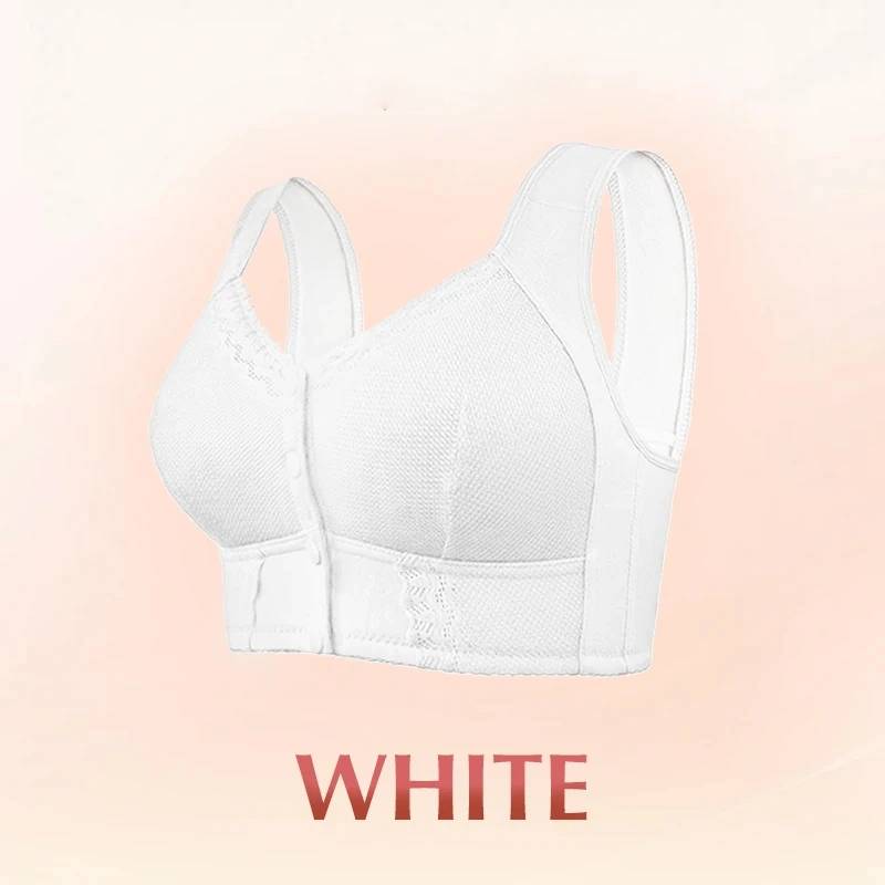 Front Closure Breathable Bra for Seniors