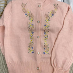 Chanel-Style Embroidered Cardigan
