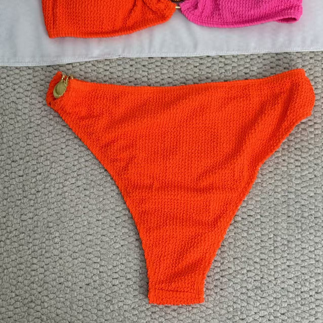 Color-matched two-piece bikini