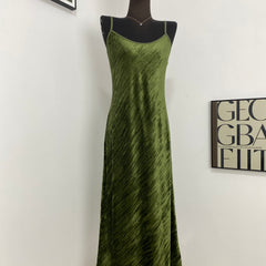 Slimming Waist Velvet Suspender Dress