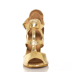 Women's Sparng Glitter Customized Heel Latin Shoes Salsa Shoes Ballroom Dance Shoes