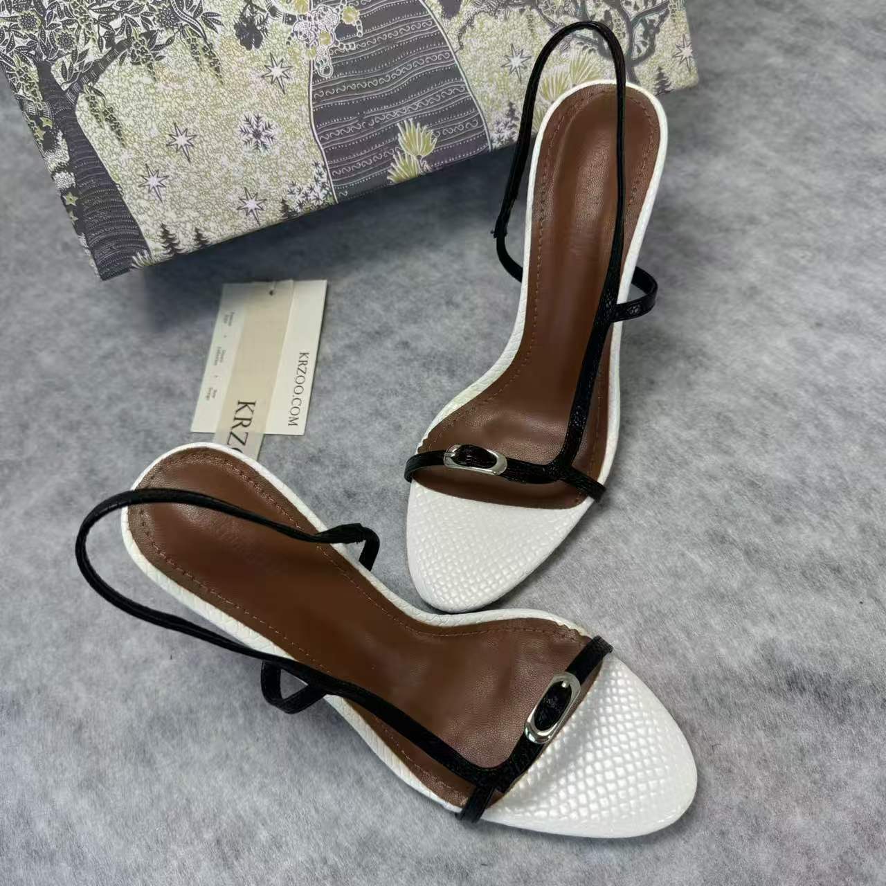 High-top low-cut thick-soled leather shoes