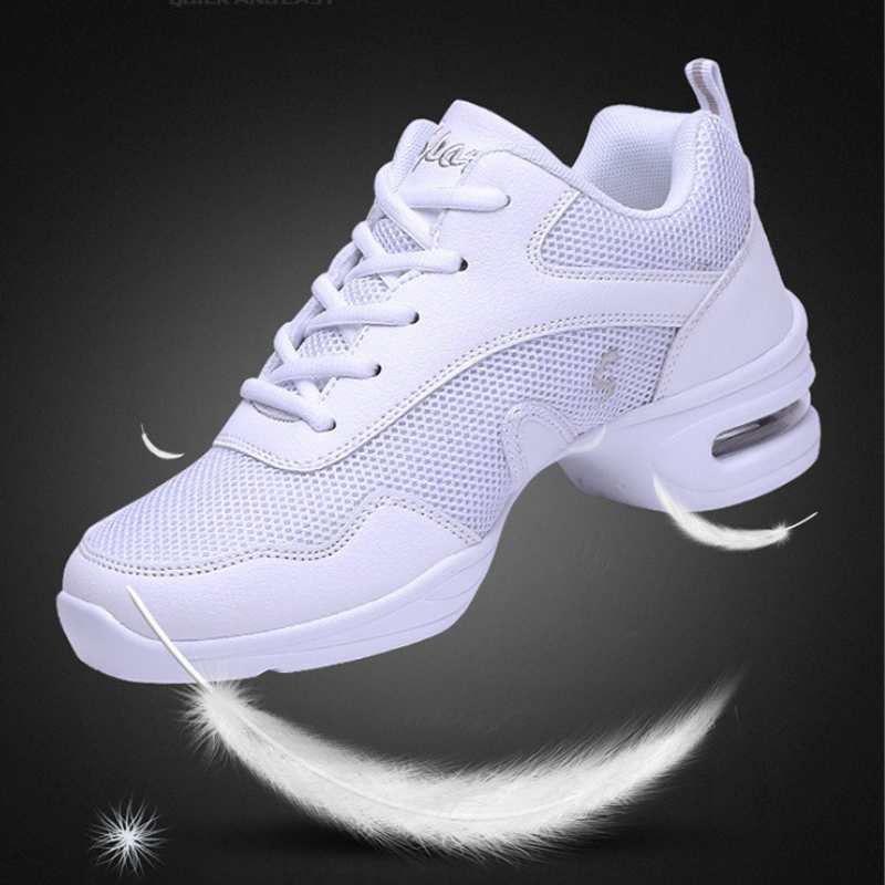 Women's Mesh JazShoes Lace-up Dance Sneakers