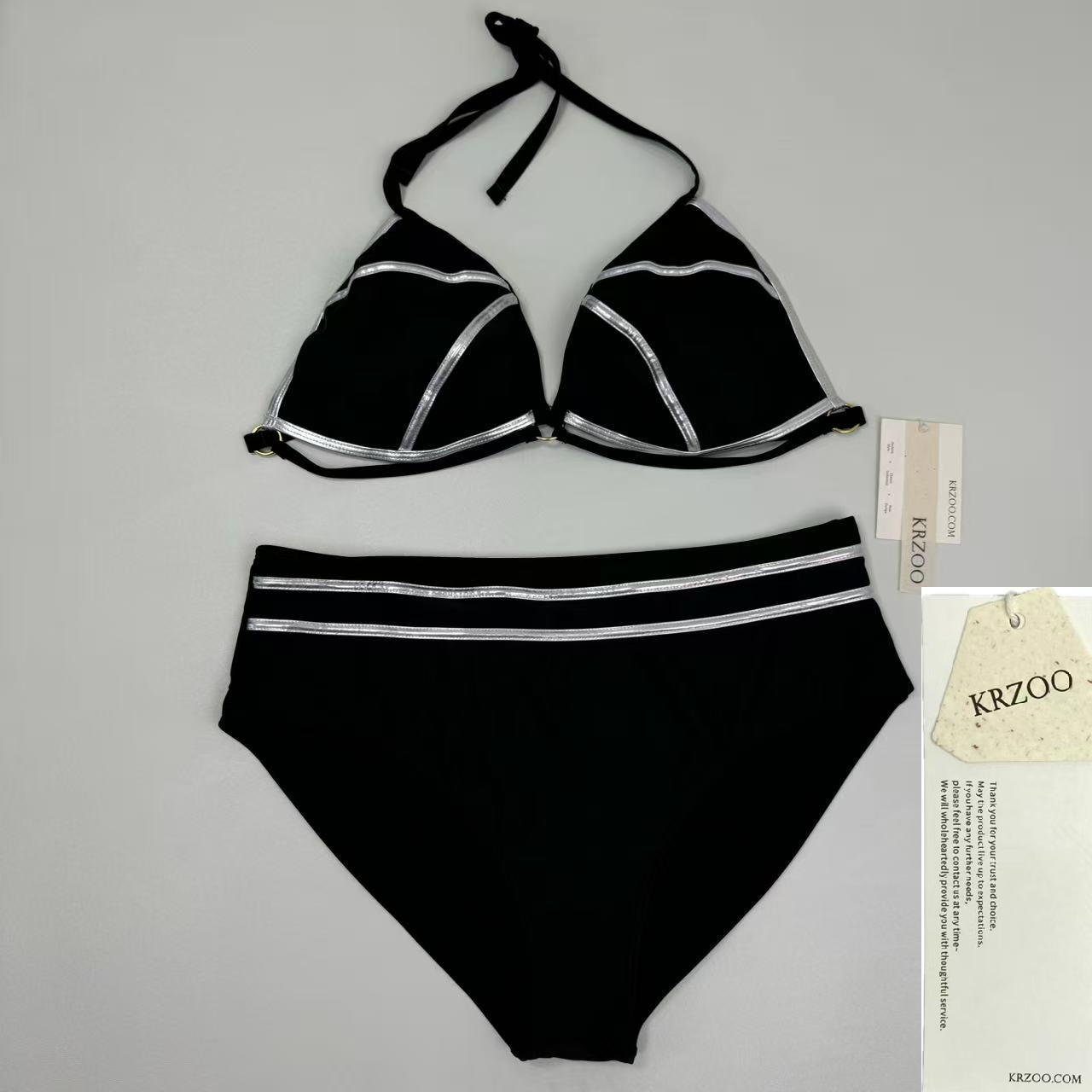 Openwork design beach swimsuit