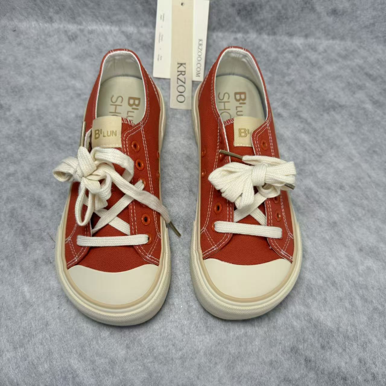 Canvas Mango Head Design Casual Shoes