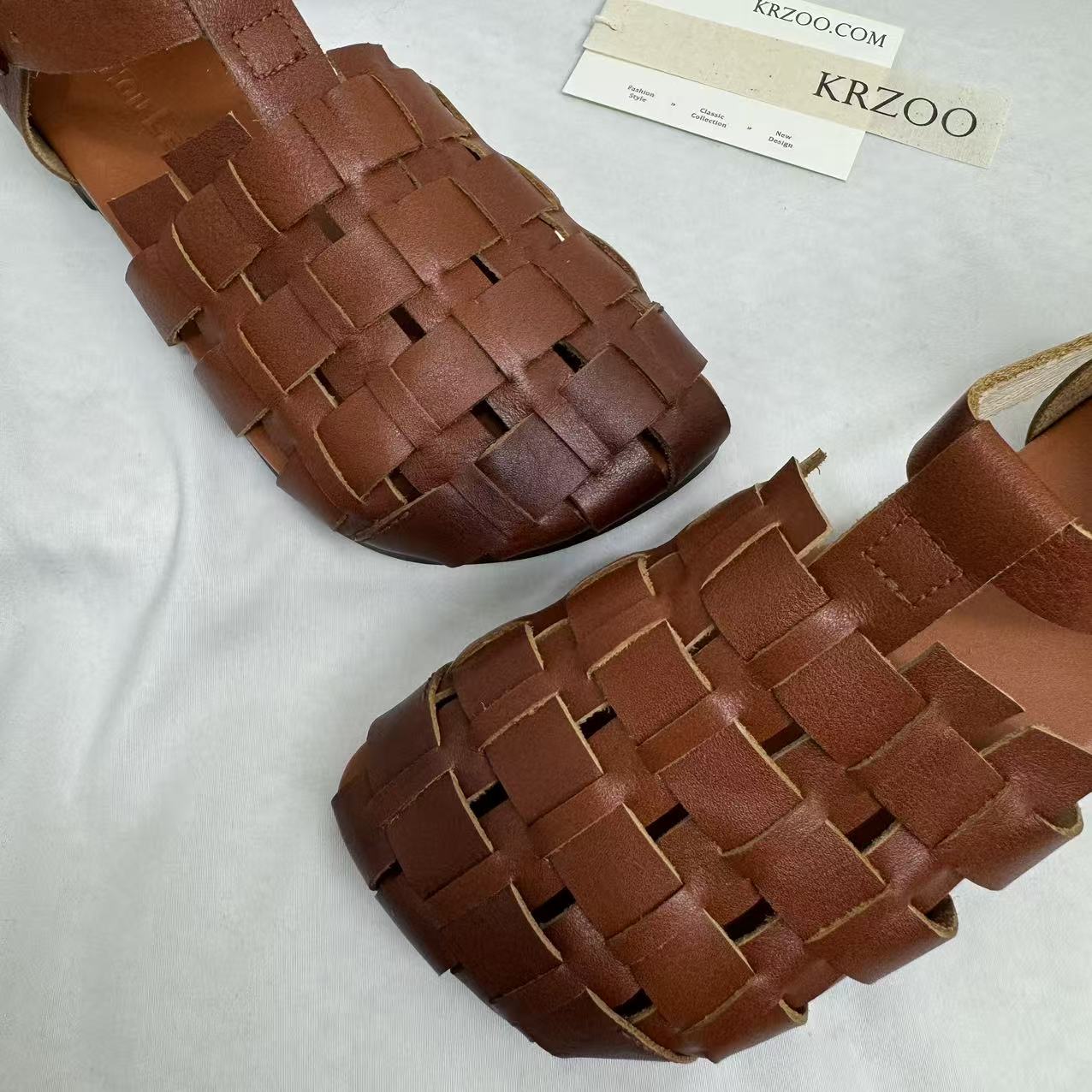 Hand-woven Genuine Leather Shoes