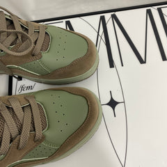 Niche Contrasting Color Casual Shoes
