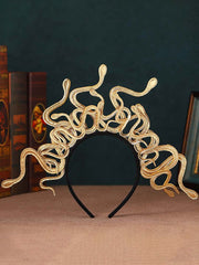 Golden Snake Hair Accessory