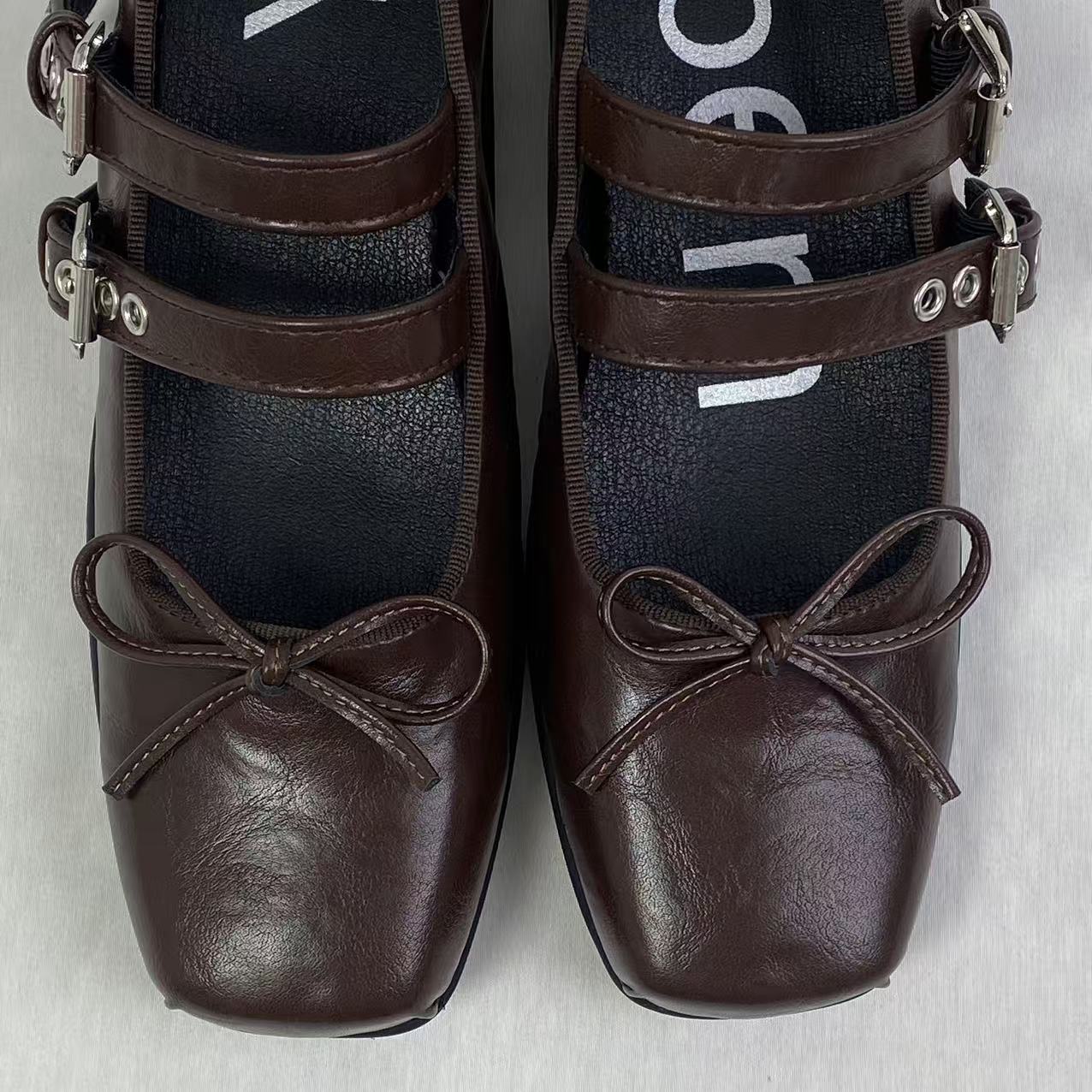 Ballet platform flat shoes
