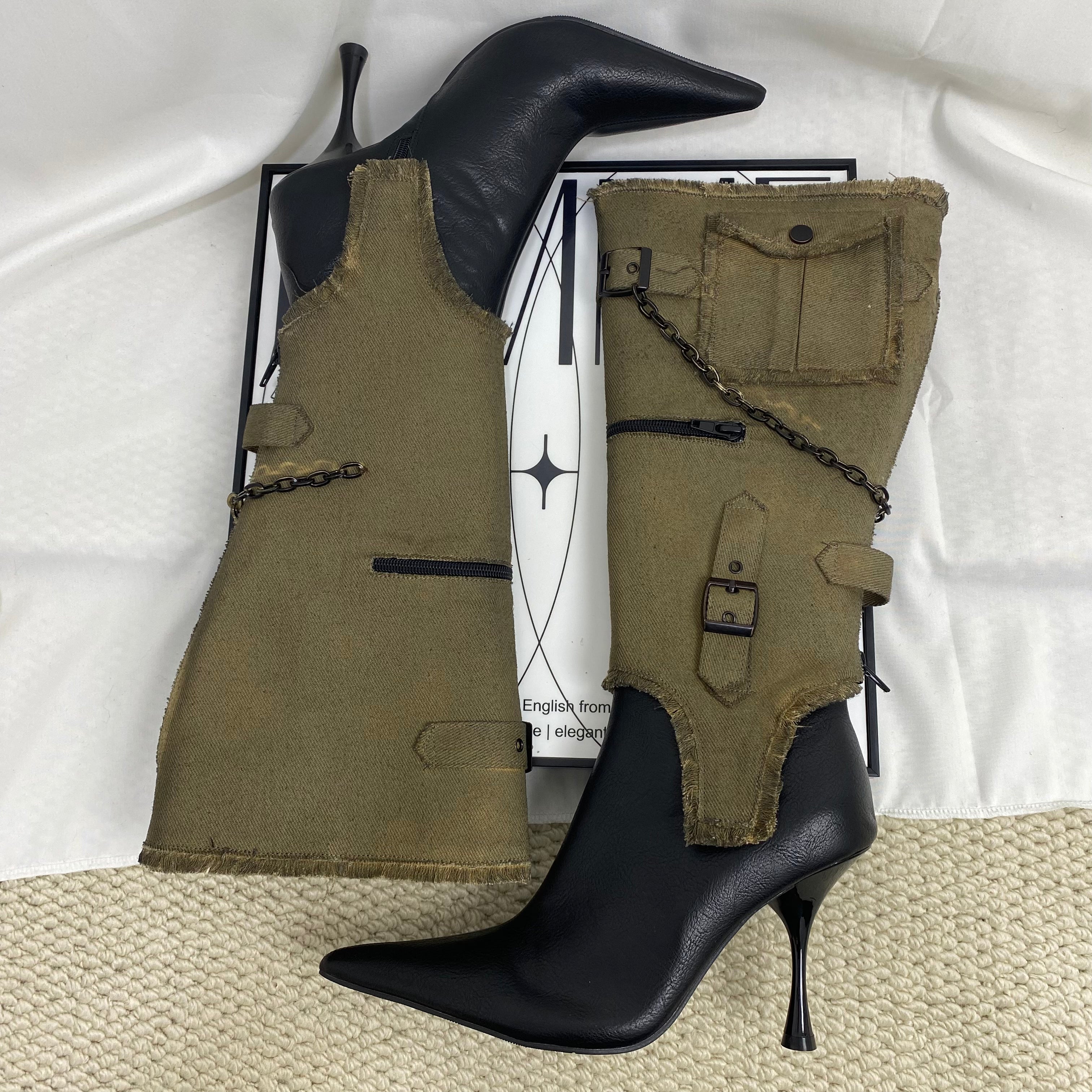 Two-Way Cowboy Western Boots